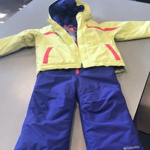 Columbia snowsuit